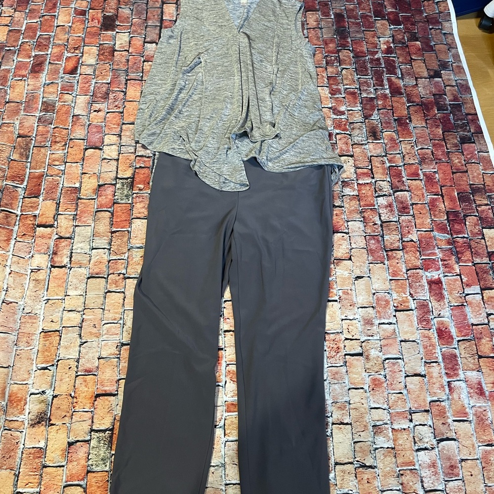 Joseph Ribkoff Gray Pants style 143105F Grey